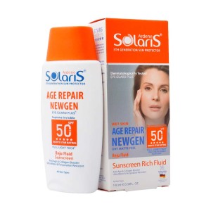 فلوئید ضد آفتاب و ضد چروک SPF50 سولاریس آردن مدل ایج ریپیر نیوژن 100 میلی لیتر