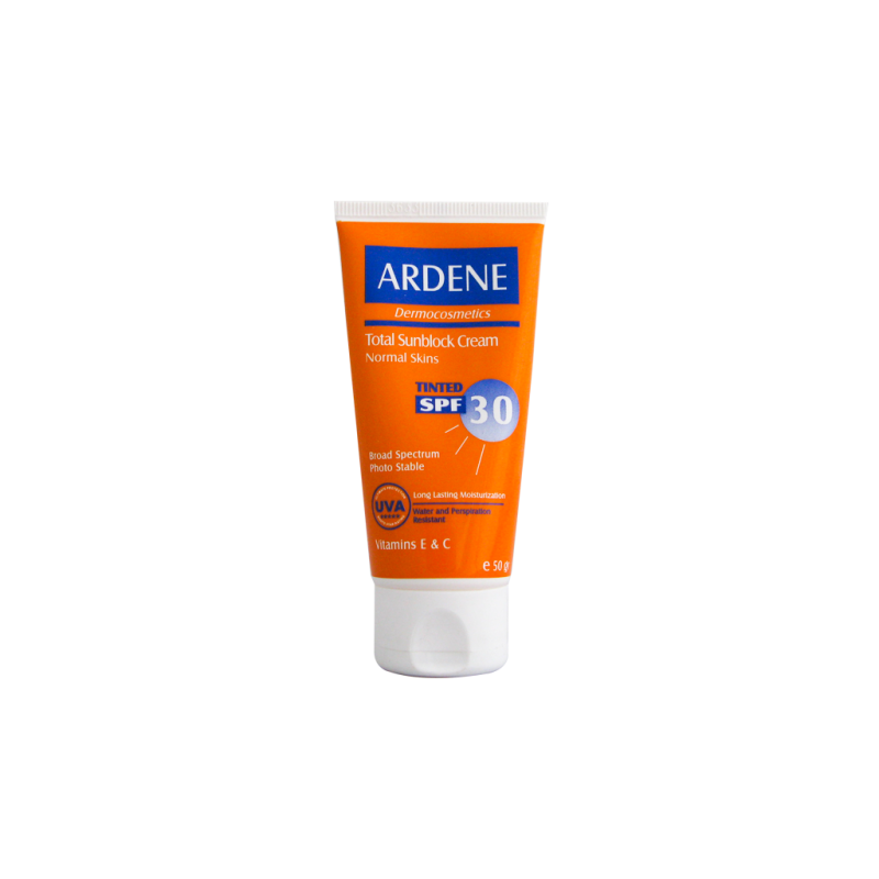 کرم ضد آفتاب رنگی ویتامینه آردن SPF30 حجم ۵۰ گرم