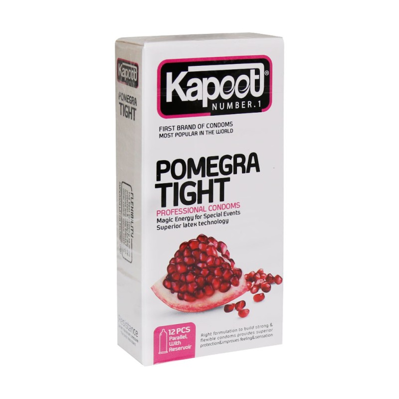 کاندوم کاپوت مدل Pomegra Tight تعداد ۱۲ عدد