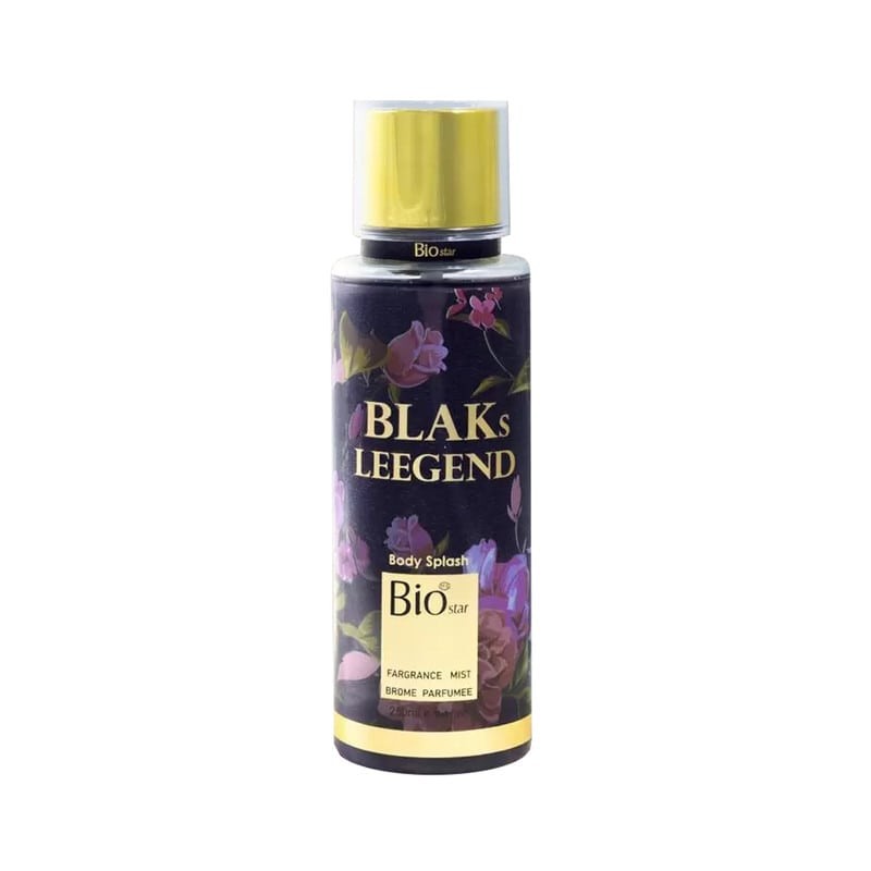 بادی اسپلش مردانه بیو استار مدل blacks leegend حجم 250mL