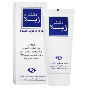 دکتر ژیلا کرم مرطوب کننده پوست حساس و آسیب دیده ۵۰ گرم