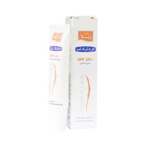 کرم ترک لب +SPF20 دکتر ژیلا سفید رنگ ۱۲ گرم