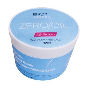 کرم ژل مرطوب کننده Zero Oil بیول حاوی پروتئین ابریشم 200 میلی لیتر