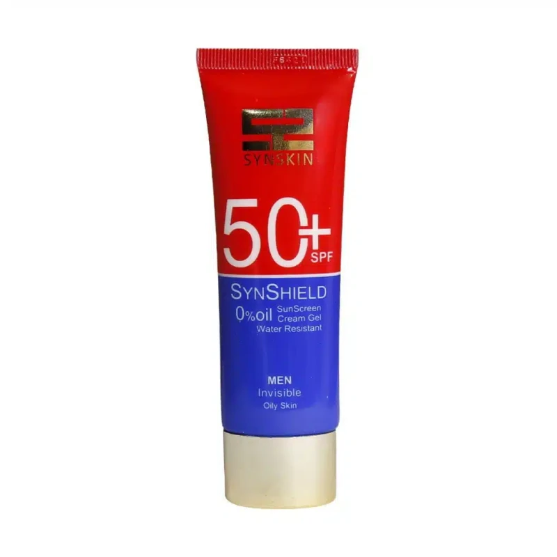 کرم ضد آفتاب SPF50 مردانه ساین شیلد ساین اسکین مناسب پوست چرب 50 میلی لیتر