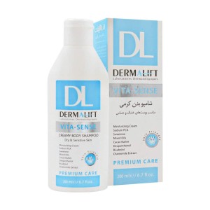 شامپو بدن کرمی ویتا سنس درمالیفت مناسب پوست خشک و حساس 200 میلی لیتر