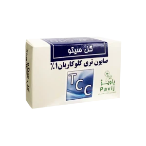 صابون تری کلوکاربان 1 درصد گل سیتو ۱۰۰ گرم