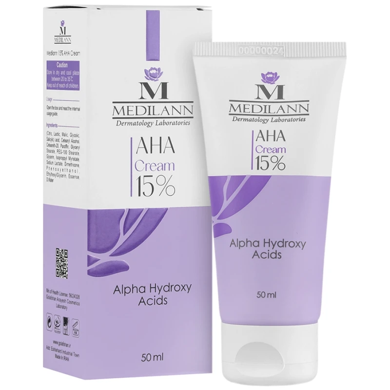 مدیلن لایه بردار AHA 15%