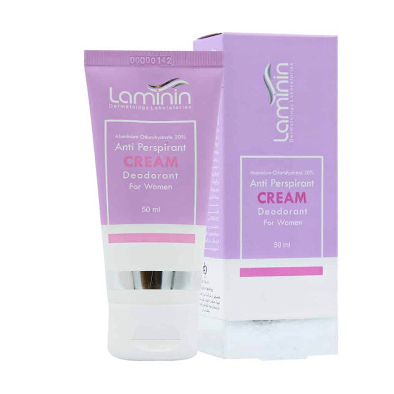 کرم ضد تعریق دئودرانت بانوان لامینین ۵۰ میلی لیتر