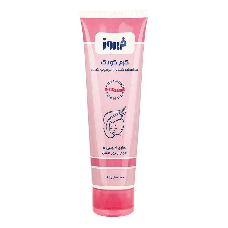 کرم مرطوب کننده کودک فیروز حجم ۱۰۰ میلی لیتر