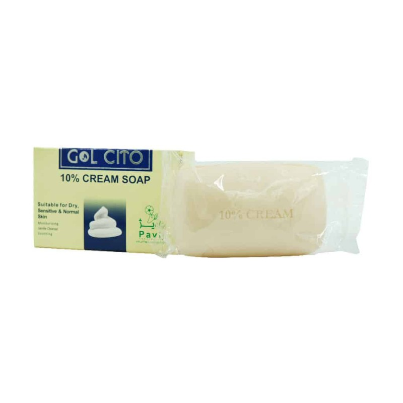 صابون کرم دار 10 درصد گل سیتو 125 گرم
