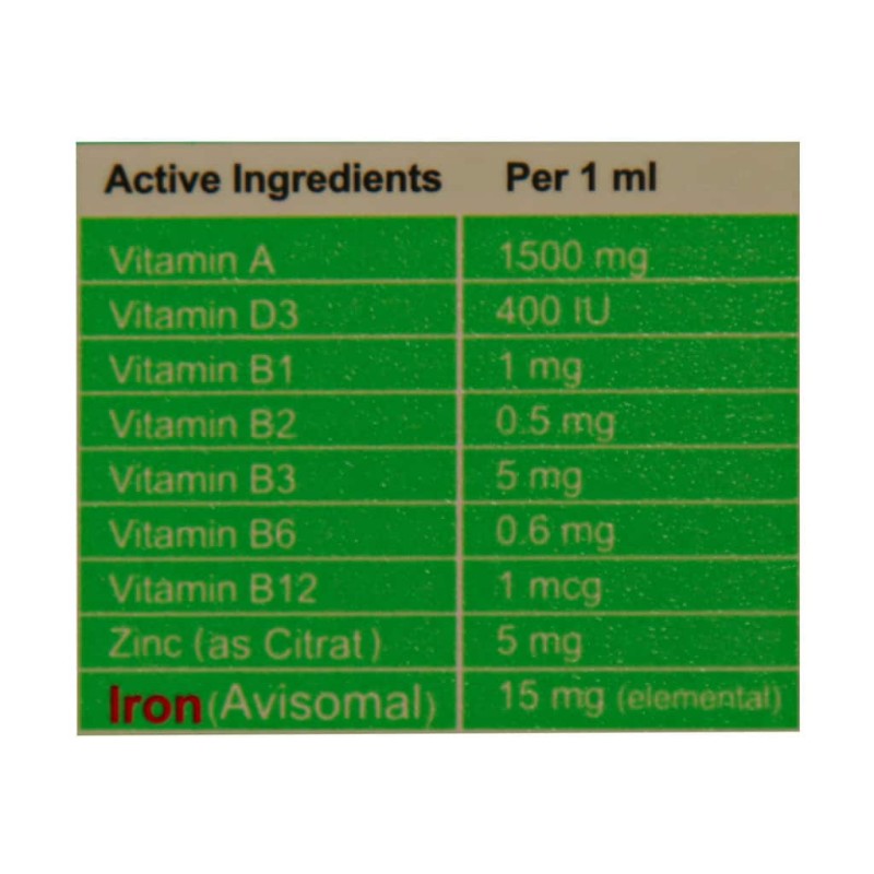 قطره مولتی آویفر آویوال 30 میلی لیتر