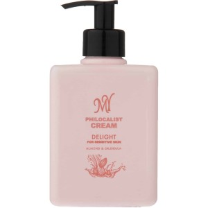 کرم مرطوب کننده مای مدل فیلوکالیست دلایت مناسب پوست حساس حجم ۳۰۰ میلی لیتر با رایحه بادام