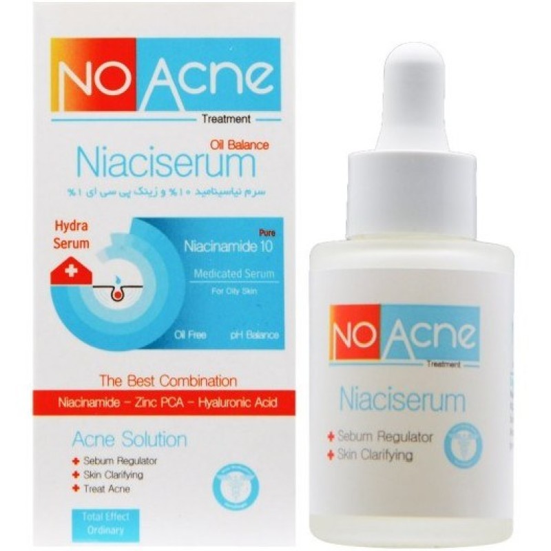 سرم پوست نوآکنه مدل نیاسینامید حجم 30 میلی لیتر