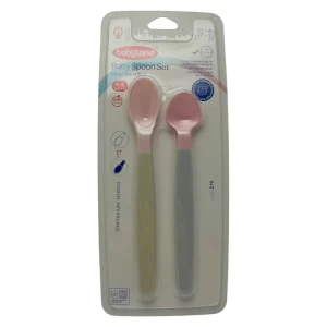 قاشق غذا خوری سیلیکونی بیبی لند کد 219