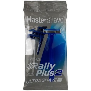 خودتراش 2 لبه مستر شیو مدل رالی 2 پلاس بسته 4 عددی