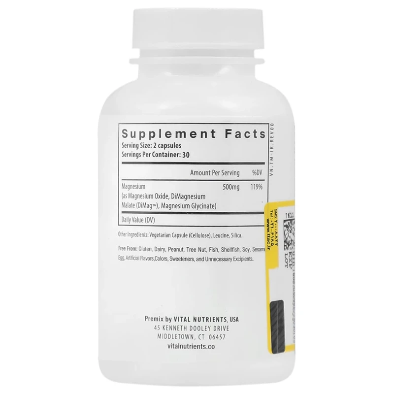 تریپل منیزیم کمپلکس وایتال نوترینتس کپسول 60 عدد